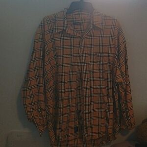 Burberry Long Sleeve Button Up Shirt